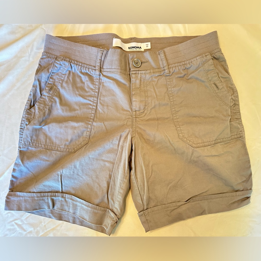 Grey Bermuda Shorts
